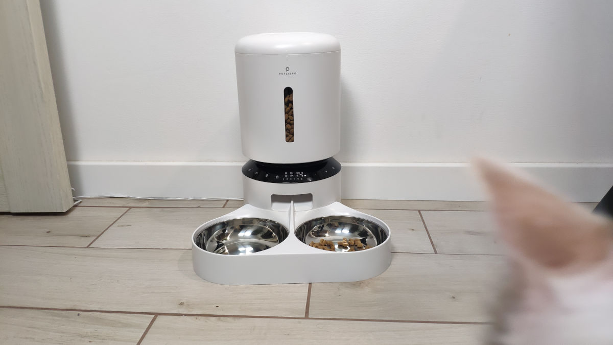 Petlibro PLAF006 automatic cat feeder with two bowls